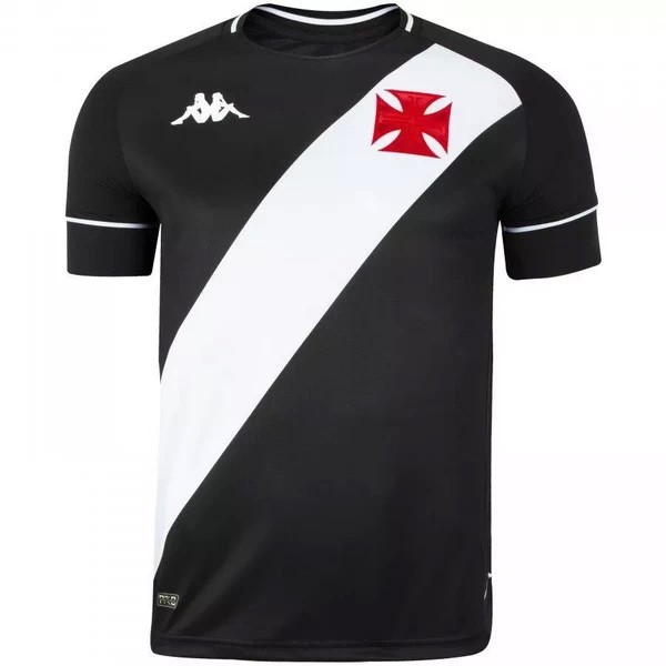 Camiseta Vasco da Gama Replica Primera Ropa 2020/21 Negro